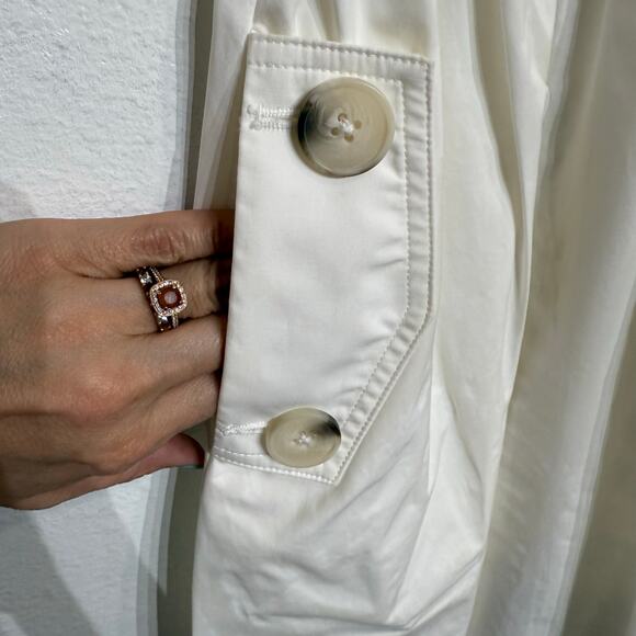 Self Portrait White Hudson Mini Dress Sz 6 - Picture 5 of 14